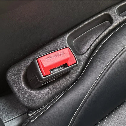 GapGuard Car Seat Organizer (2-Pack Seat Gap Filler & Storage Pocket)