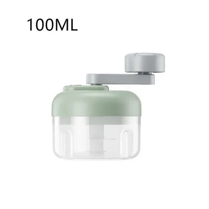 Compact Hand-Crank Food Chopper