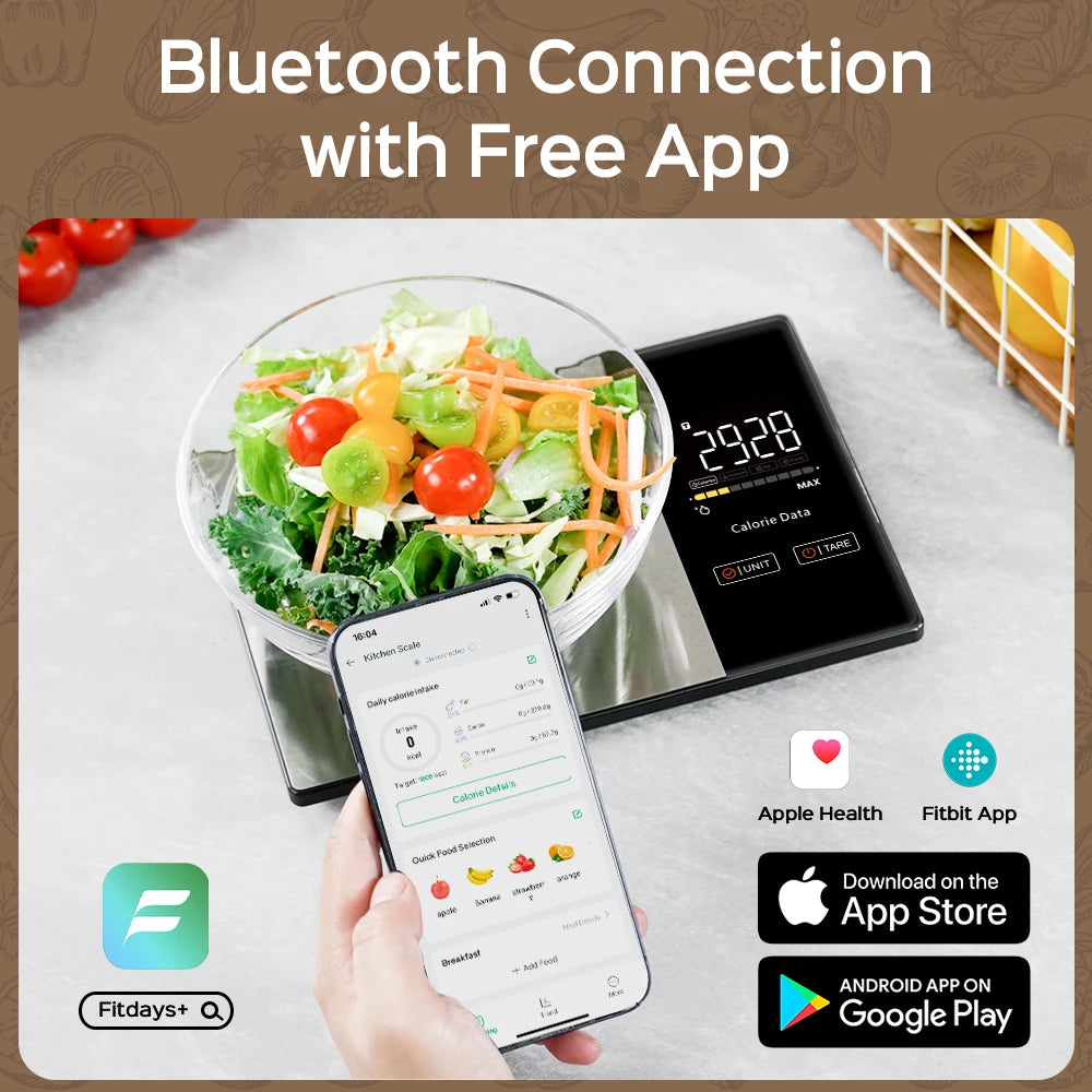 Smart Nutrition Kitchen Scale