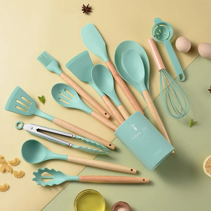 Silicone Kitchen Tools Set
