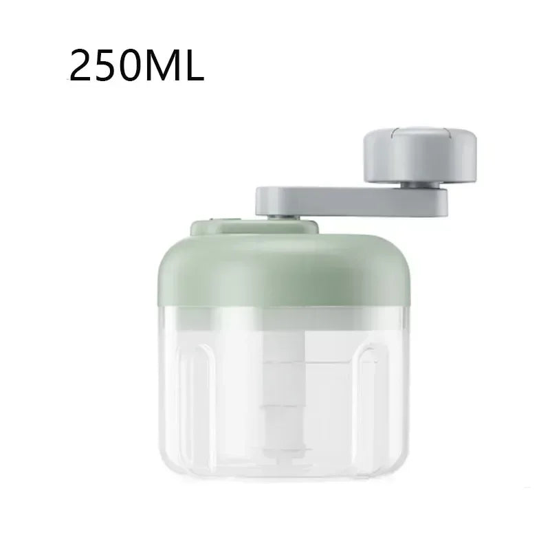 Compact Hand-Crank Food Chopper