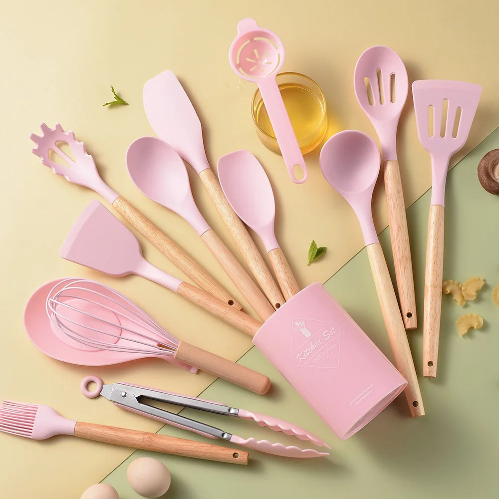 Silicone Kitchen Tools Set
