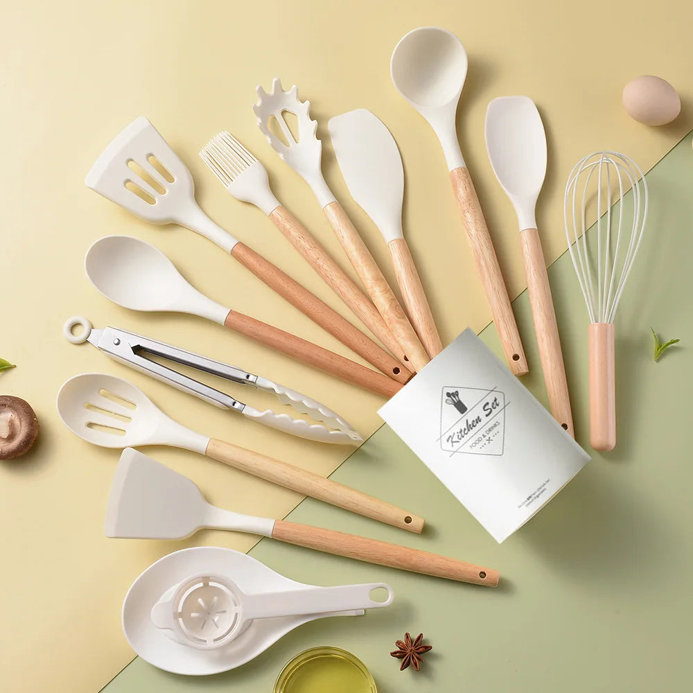 Silicone Kitchen Tools Set