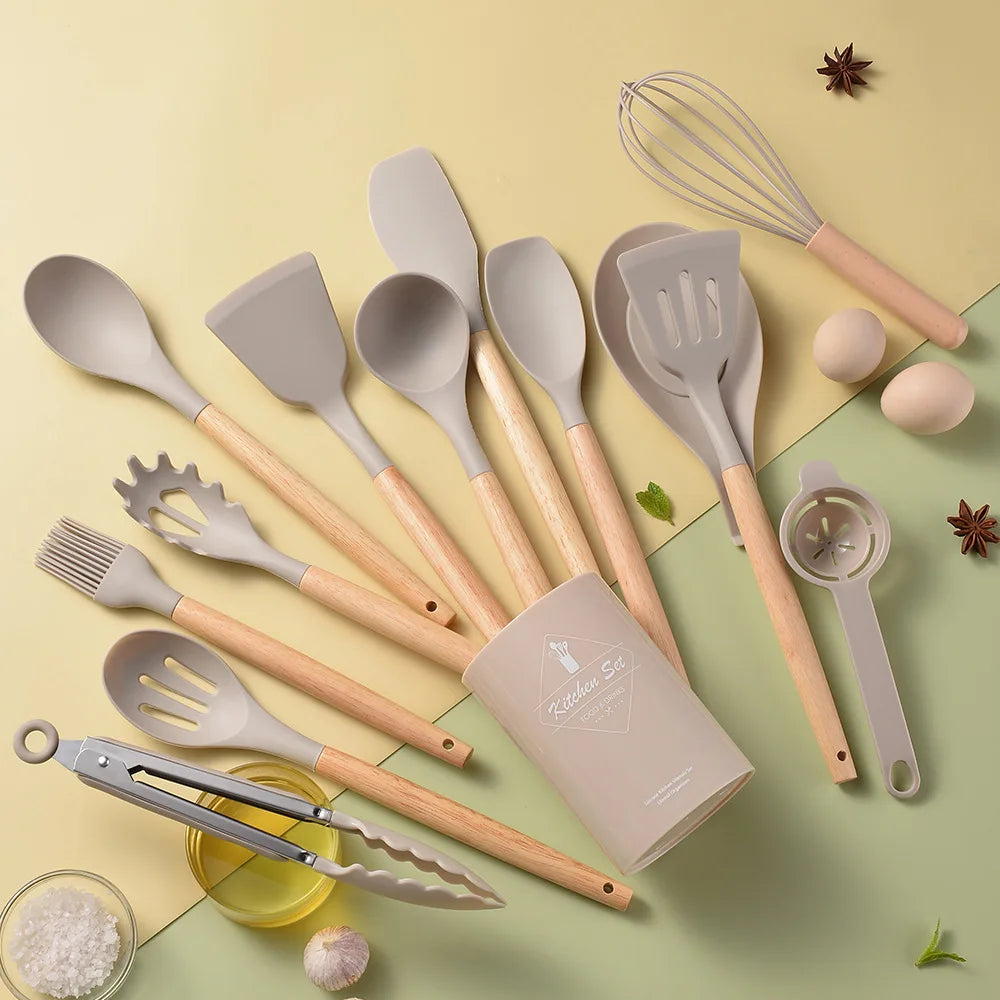 Silicone Kitchen Tools Set